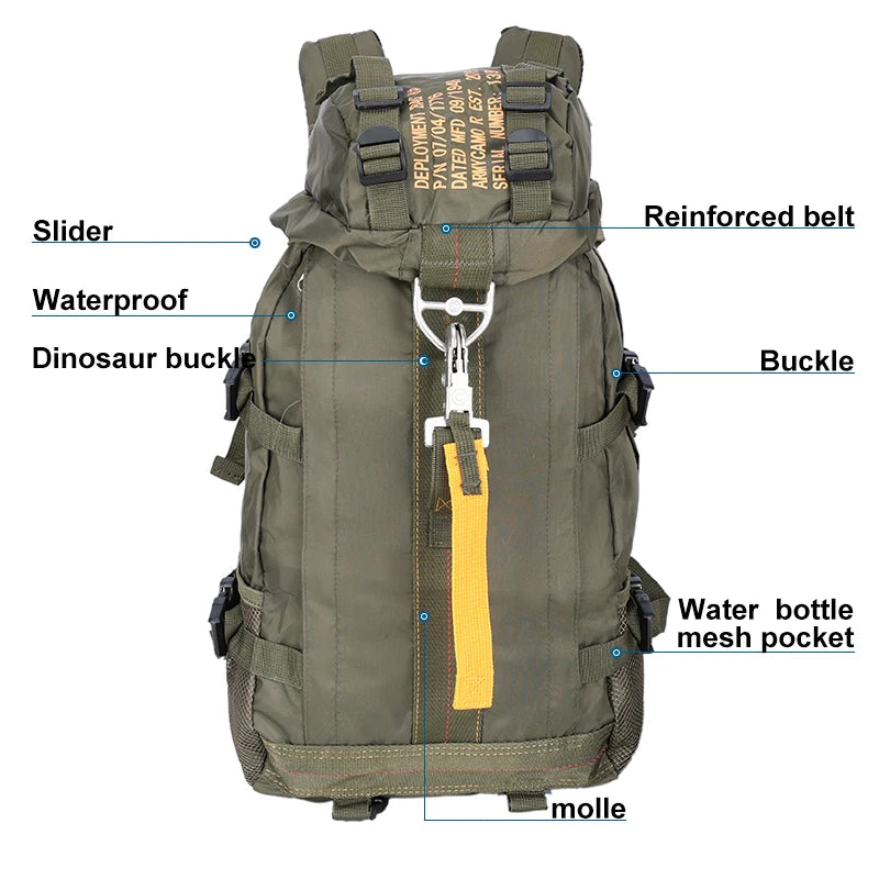 LQARMY 20L Travel Hiking Backpack Camping Backpacks Waterproof Hiking Daypack Lightweight  Outdoor Sport Travel Backpack for Men