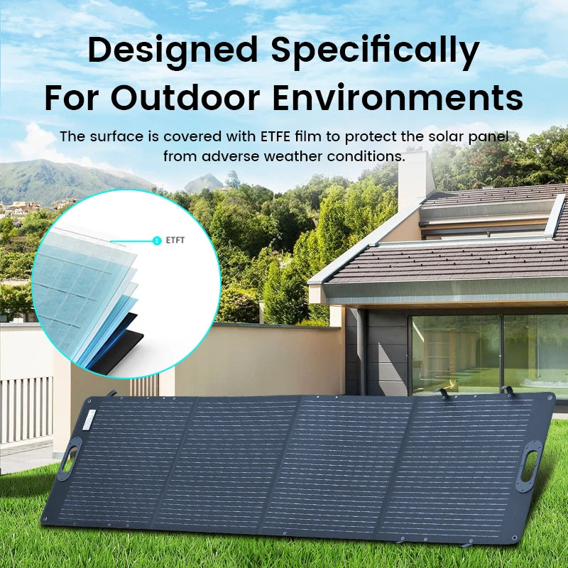 1800w Portable Power Station with 200w Solar Panel 220V Pure Sinve Wave Lifepo4 Battery UPS Function портативная электростанция