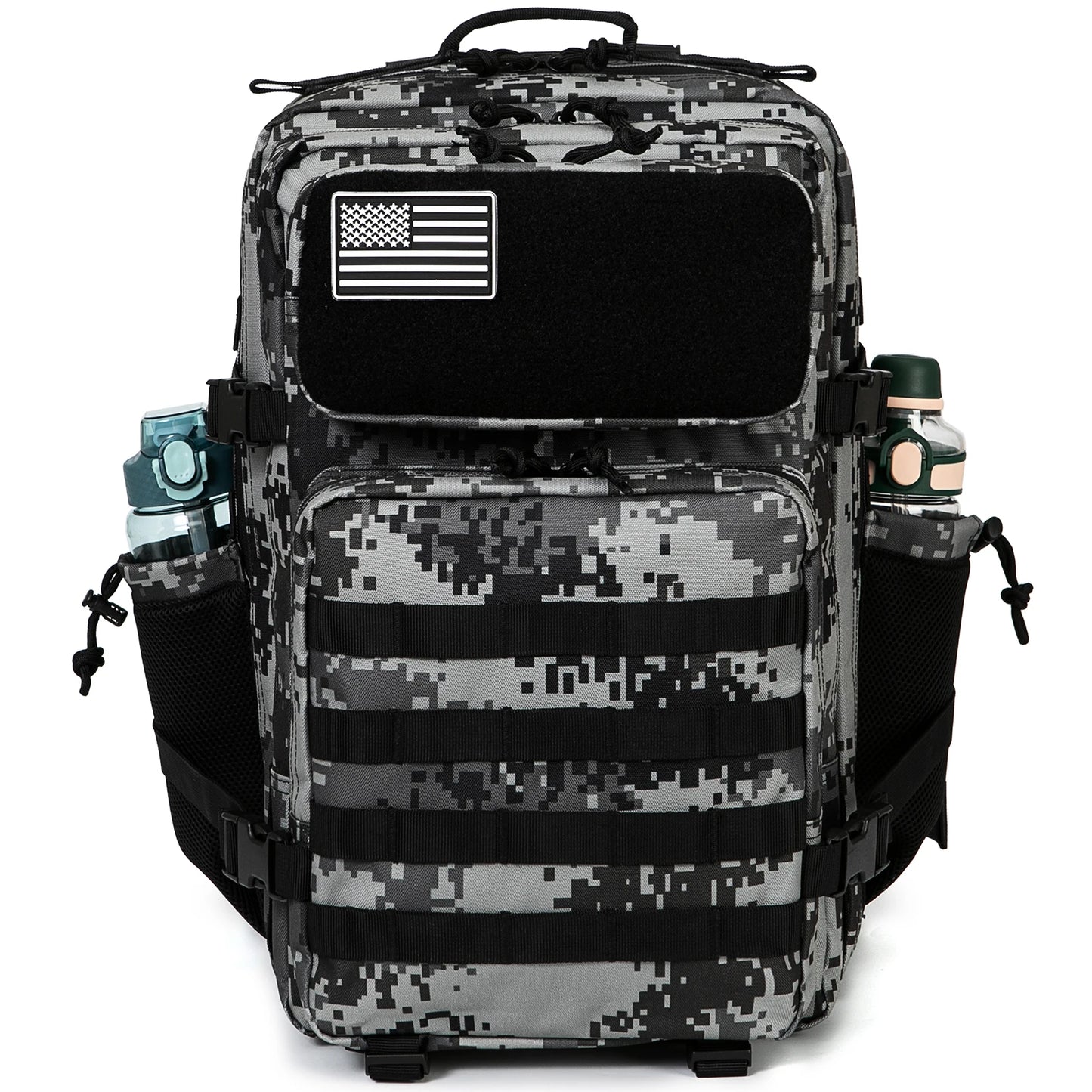 45L Tactical Backpack for Men  Outdoor camping equipment back pack Hiking Survival Rucksack travel backpacks School Bag